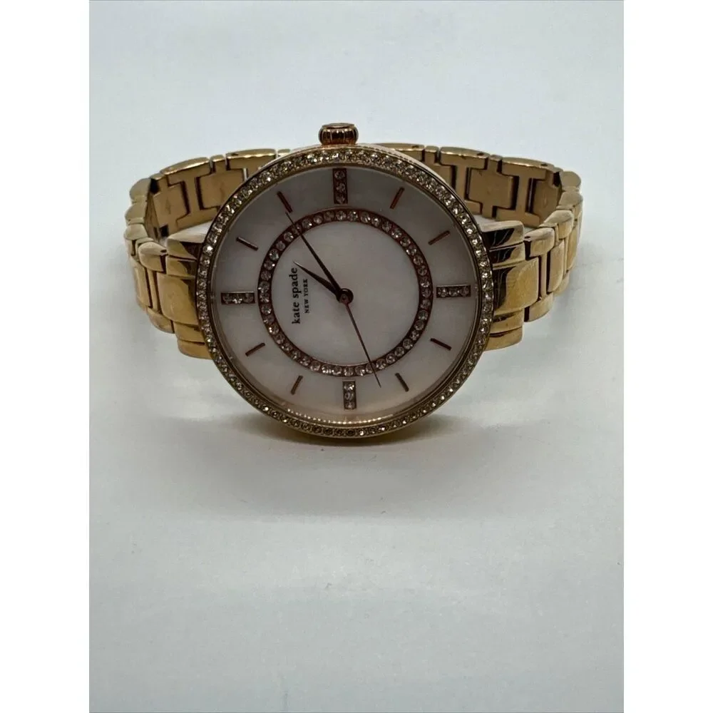 Kate Spade New York Gramercy 0693 Women's Rose Gold Analog Dial Watch JNA530